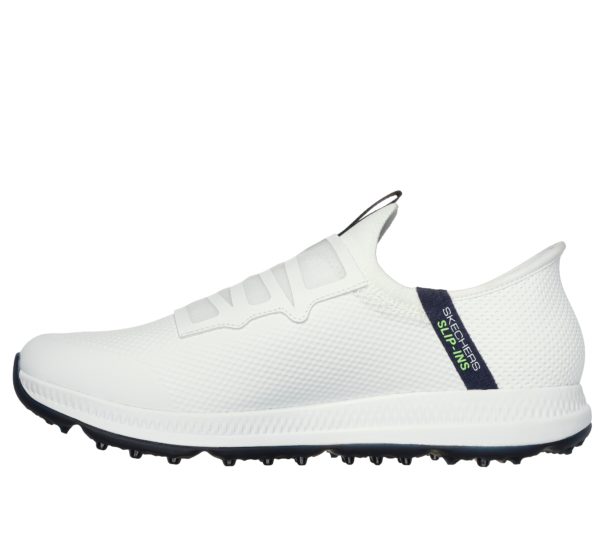 Men's Skechers GO GOLF Elite 5 Slip-In - 214066 White Navy - Image 6