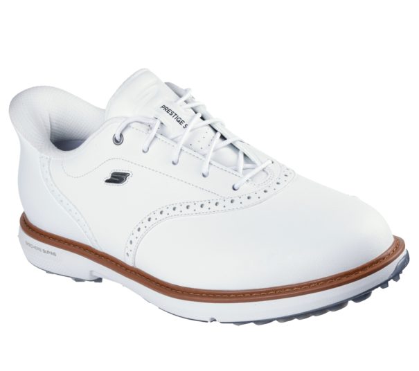 Men's Skechers GO GOLF Prestige SL - 214126 White - Image 5