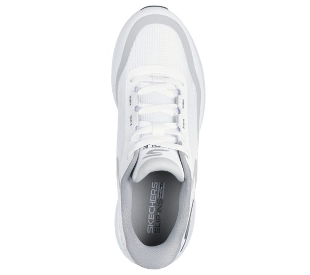 Men's Skechers GO GOLF Flight - 214131 White Grey - Image 3
