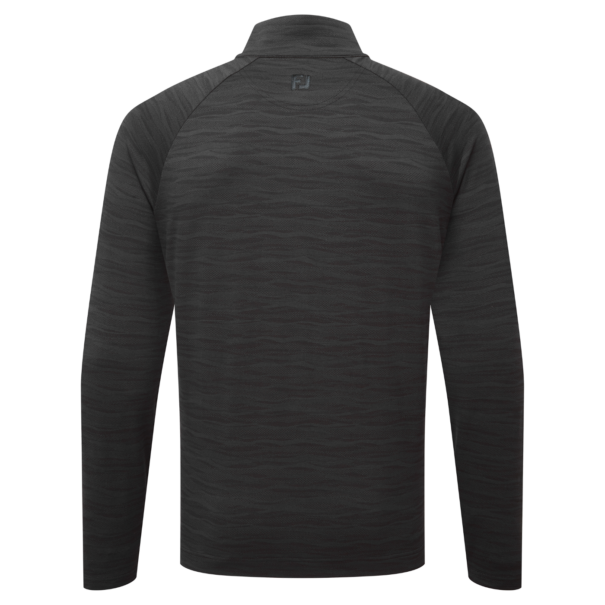 Men's FootJoy Wave Jacquard Chill-Out - 34106 Black - Image 3