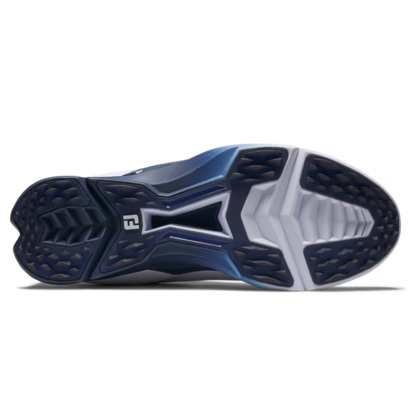 Men's FootJoy Fuel - 55422 White Blue Navy - Image 4