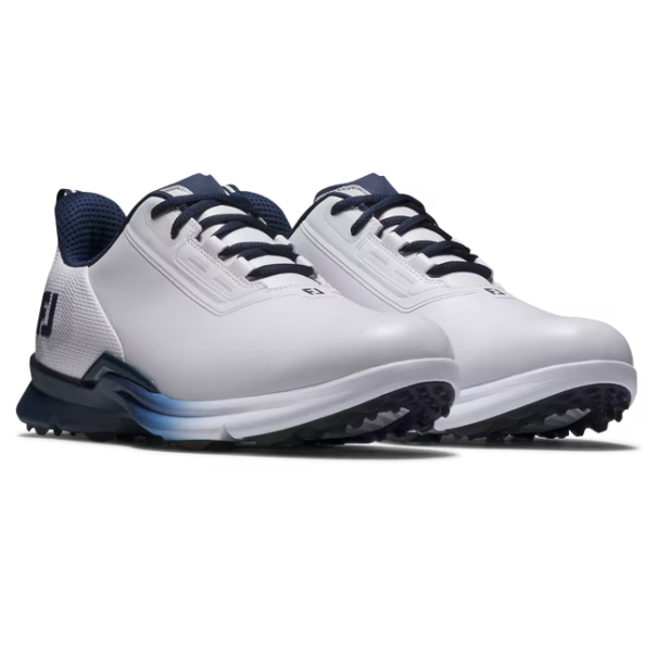 Men's FootJoy Fuel - 55422 White Blue Navy - Image 5