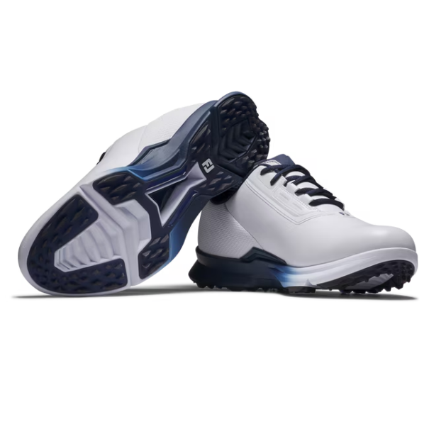 Men's FootJoy Fuel - 55422 White Blue Navy - Image 6