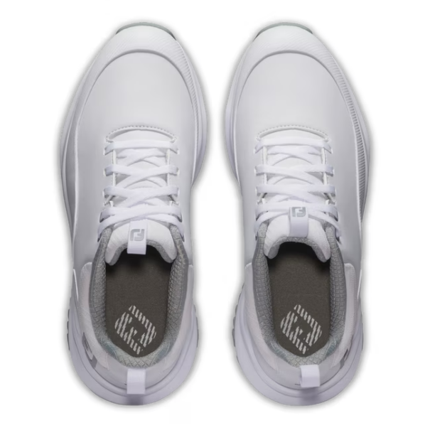 Ladies FootJoy Tour Rival - 97852 White Grey - Image 7