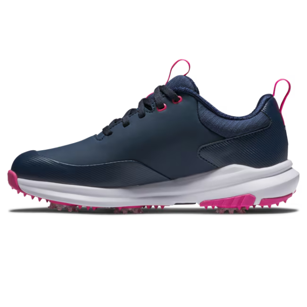 Ladies FootJoy Tour Rival - 97855 Navy White Pink - Image 3