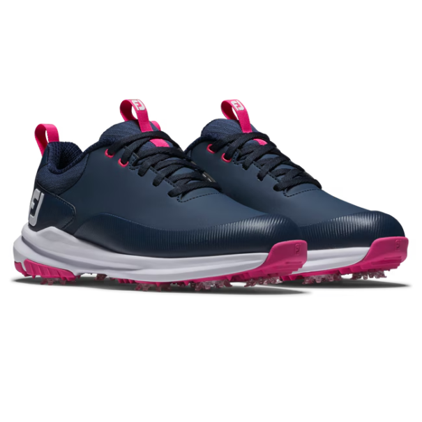 Ladies FootJoy Tour Rival - 97855 Navy White Pink - Image 5