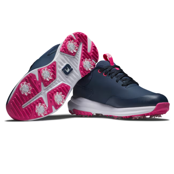 Ladies FootJoy Tour Rival - 97855 Navy White Pink - Image 6