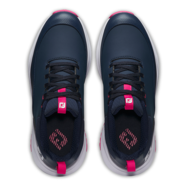 Ladies FootJoy Tour Rival - 97855 Navy White Pink - Image 7