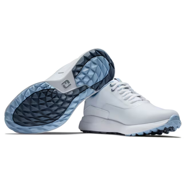 Ladies FootJoy Performa - 99203 White Blue - Image 6