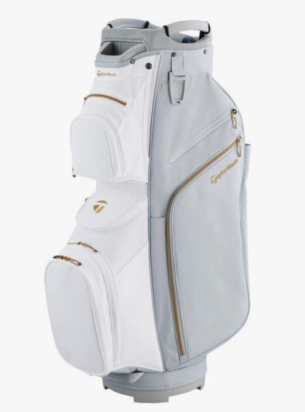 Ladies TaylorMade Kalea Gold Cart Bag - Image 2