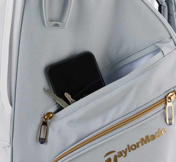 Ladies TaylorMade Kalea Gold Cart Bag - Image 5