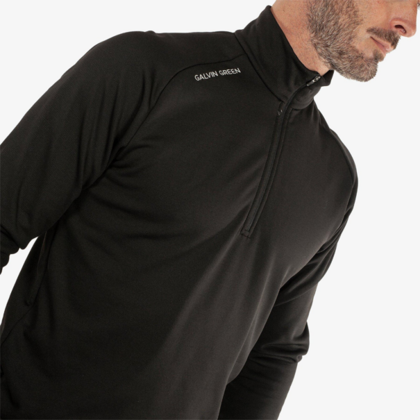 Men’s Galvin Green Drake INSULA™ Mid Layer - Black - Image 4