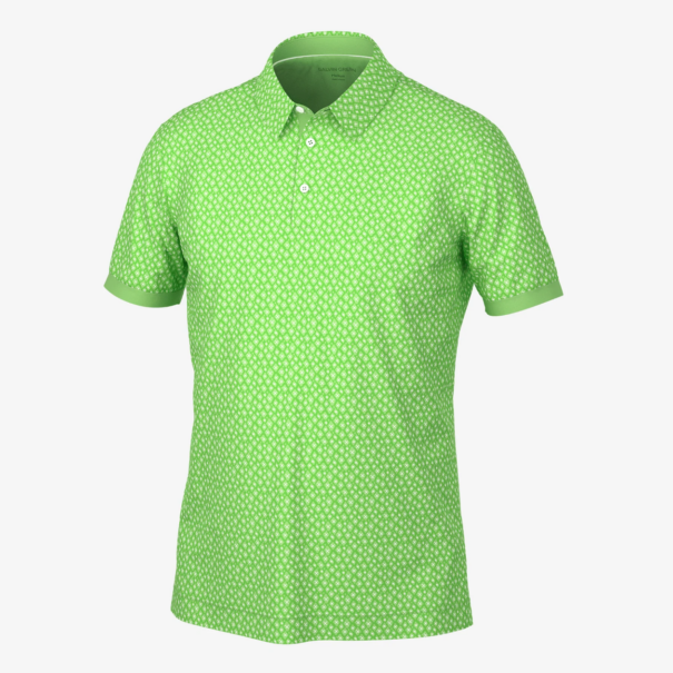 Men’s Galvin Green Manuel Breathable Shirt - Fresh Green White - Image 6
