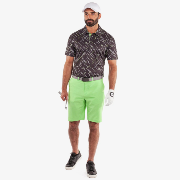 Men’s Galvin Green Mathias Breathable Shirt - Black Fresh Green - Image 3