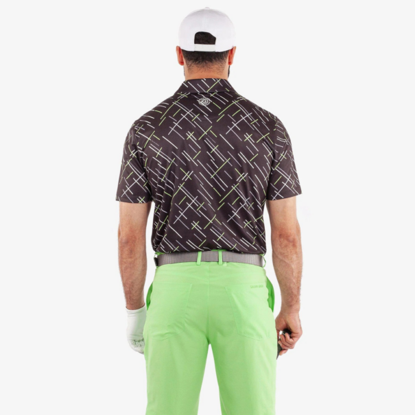 Men’s Galvin Green Mathias Breathable Shirt - Black Fresh Green - Image 5