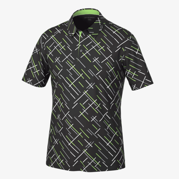 Men’s Galvin Green Mathias Breathable Shirt - Black Fresh Green - Image 6