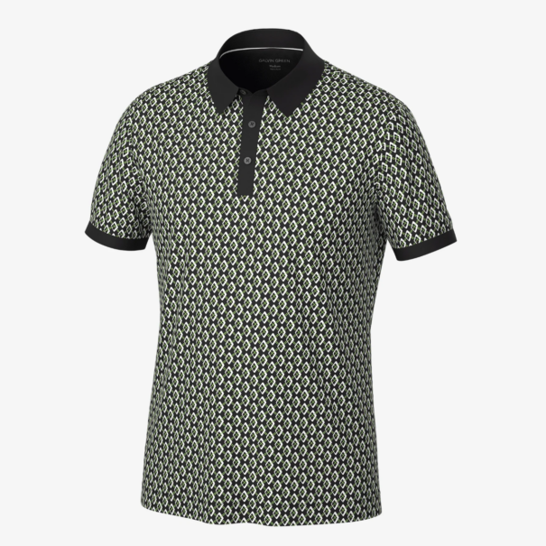 Men’s Galvin Green Maxwell Breathable Shirt - Black Fresh Green - Image 7