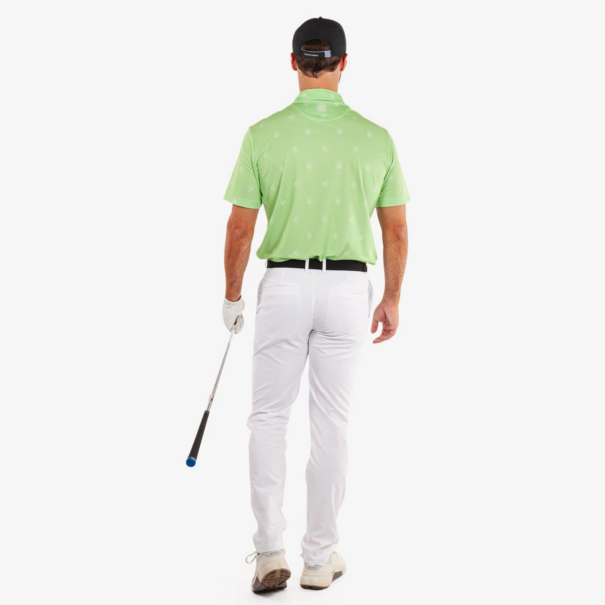 Men’s Galvin Green Memo Breathable Shirt - Fresh Green - Image 3