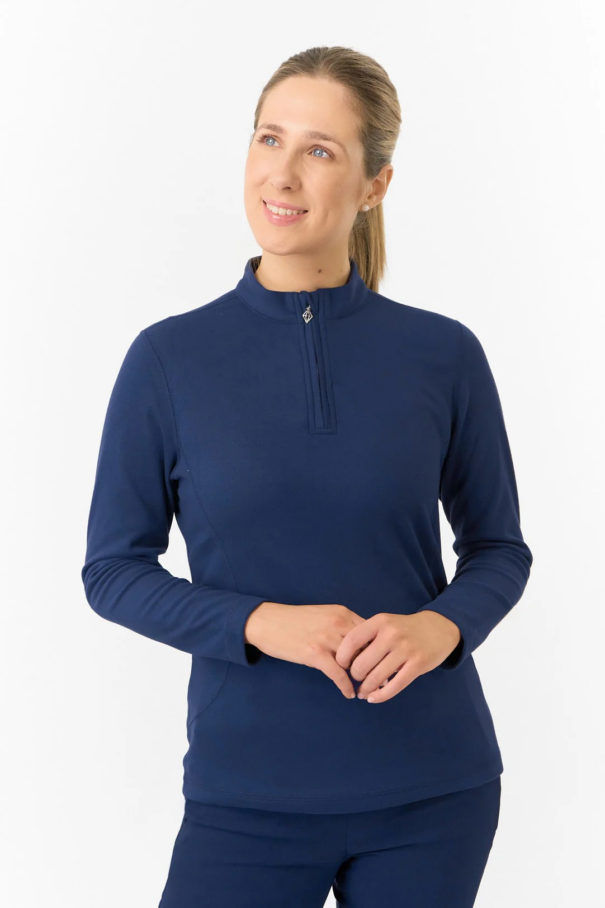 Ladies Pure Iris Super Soft Quarter Zip - PG-58007-50