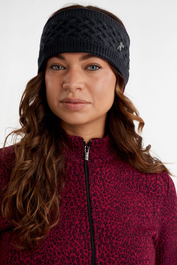 Green Lamb Kensington Fleece Lined Headband - AG23999 Black