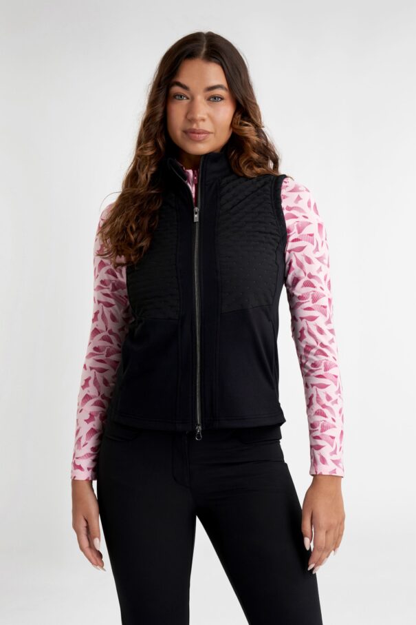Green Lamb Elli Hybrid Gilet - AG25102 Black