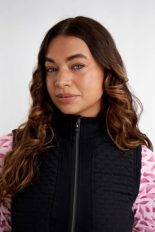 Green Lamb Elli Hybrid Gilet - AG25102 Black - Image 3