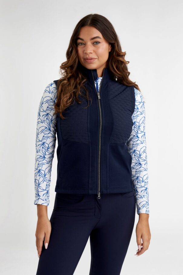 Green Lamb Elli Hybrid Gilet - AG25102 Navy - Image 3