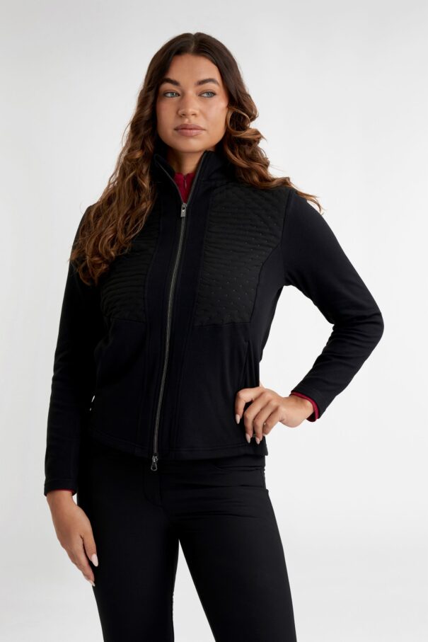 Green Lamb Elwyn Hybrid Jacket - AG25103 Black