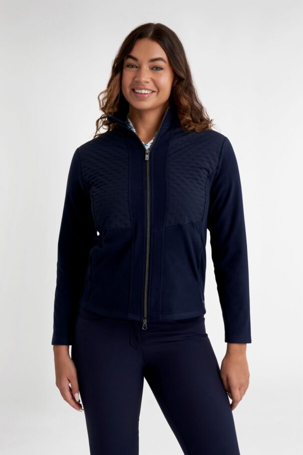 Green Lamb Elwyn Hybrid Jacket - AG25103 Navy - Image 3