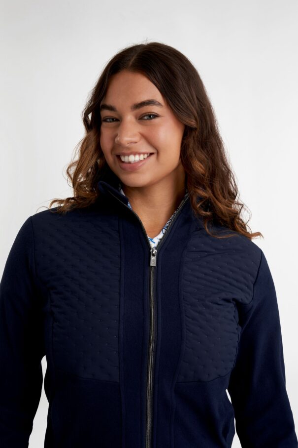 Green Lamb Elwyn Hybrid Jacket - AG25103 Navy