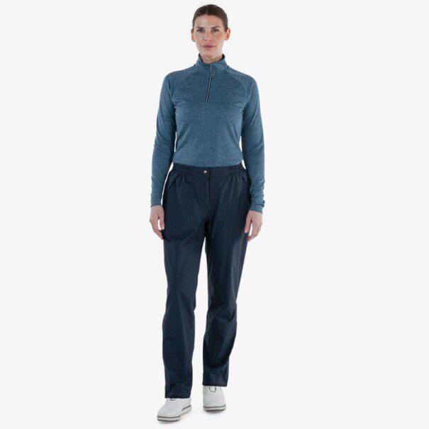 Ladies Galvin Green April Waterproof Trousers - Navy - Image 4