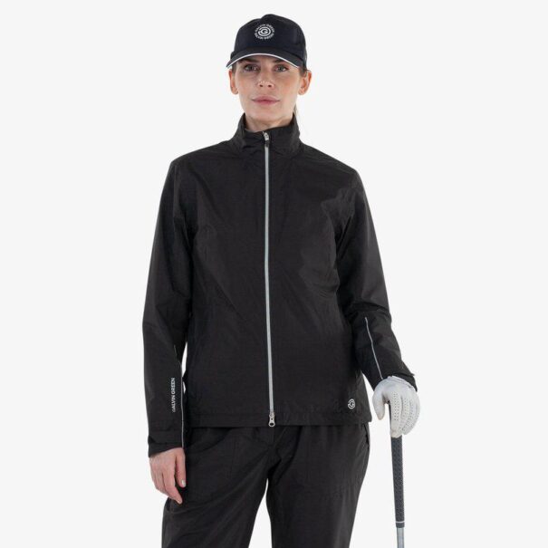 Ladies Galvin Green Ava Waterproof Jacket - Black