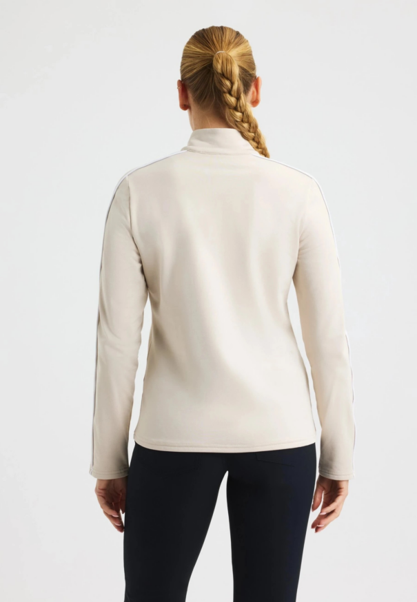 Ladies Rohnisch Amie Brushed Midlayer - 112167-S445 Oat - Image 4