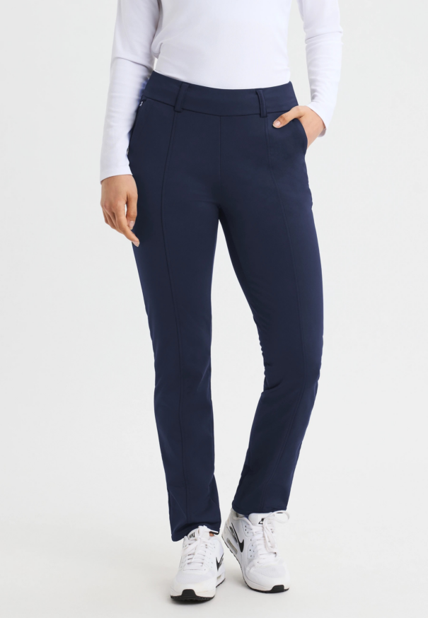 Ladies Rohnisch Thermal Stretch Pull On Pant - 112440 S014 Navy