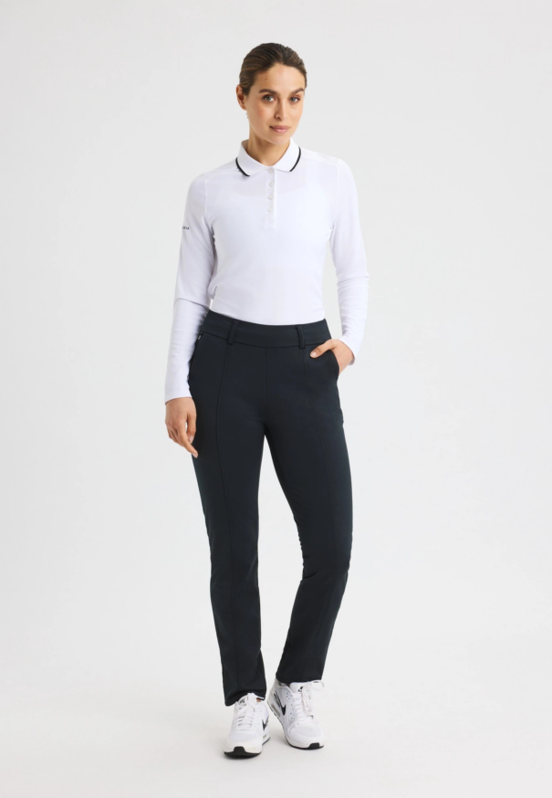 Ladies Rohnisch Thermal Stretch Pull On Pant - 112440 0001 Black - Image 3