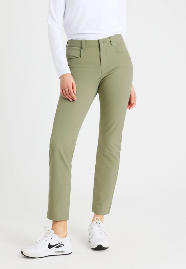 Ladies Rohnisch Chie Brushed Pant - 112188 S573 Sage Green